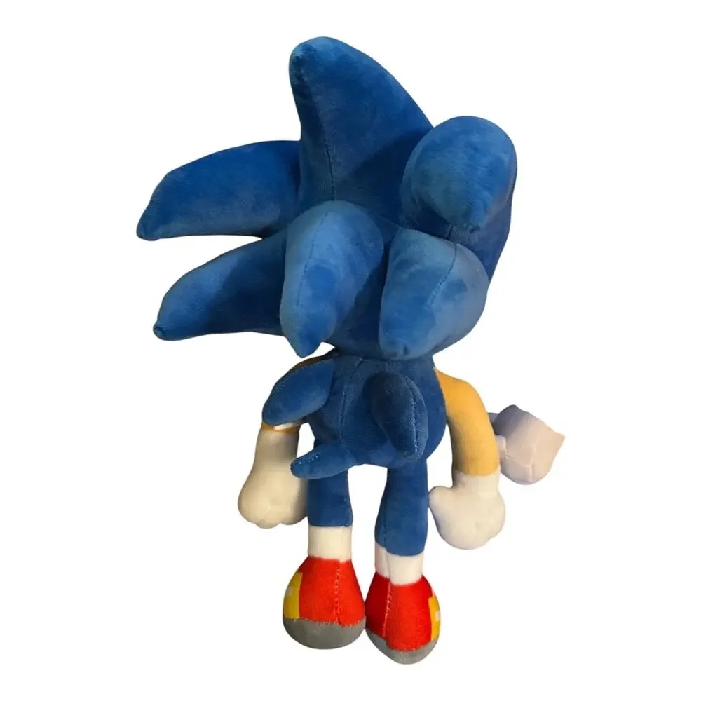 4 Pc Set Bundle Stuffed Plush Sonic Hedgehog Knuckles Tails Shadow Toy Factory